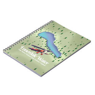 Ennerdale Water , Lake District Reiseplakat Notizblock