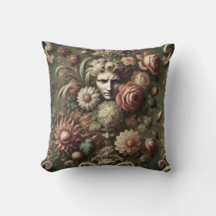 Ennui Elegance - Gotisches Barockmuster Kissen