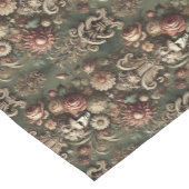 Ennui Elegance - Gotisches Barockmuster Kurzer Tischläufer (Ecke)