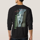 ENO CEREMONY Eno ist ein guter Hund Sweatshirt (Rückseite)