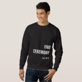 ENO CEREMONY Eno ist ein guter Hund Sweatshirt (Vorne ganz)