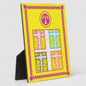 Enochian Air Elemental Tablet Fotoplatte (Seite)