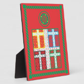 Enochian Fire Elemental Tablet Fotoplatte (Seite)