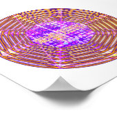 Enochian Sigil aus Quecksilber Poster (Ecke)