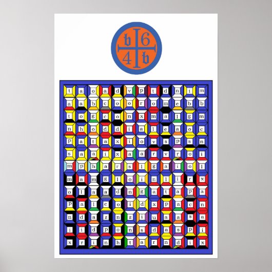 Enochian Water Tablette Poster (Vorne)