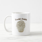 Enoki-Dokie Mushroom-Tasse Kaffeetasse (Links)