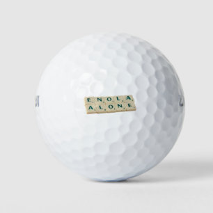 Enola Alone Letter Tiles 2020 Golfball