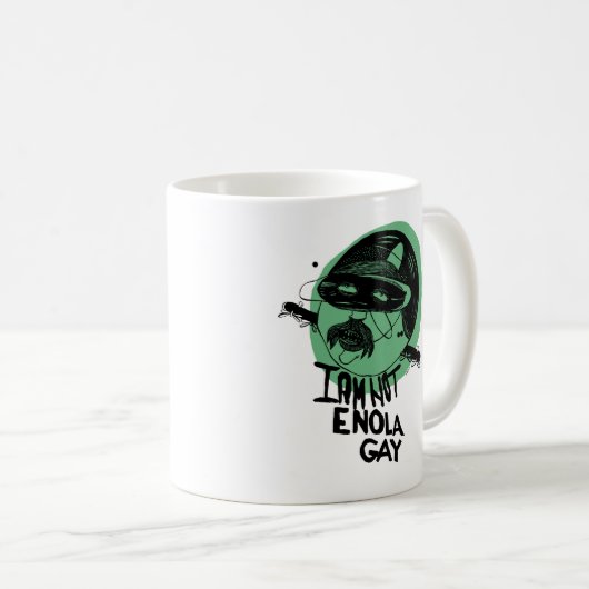 Enola homosexuelle klassische Tasse - Grün (VorderseiteRechts)
