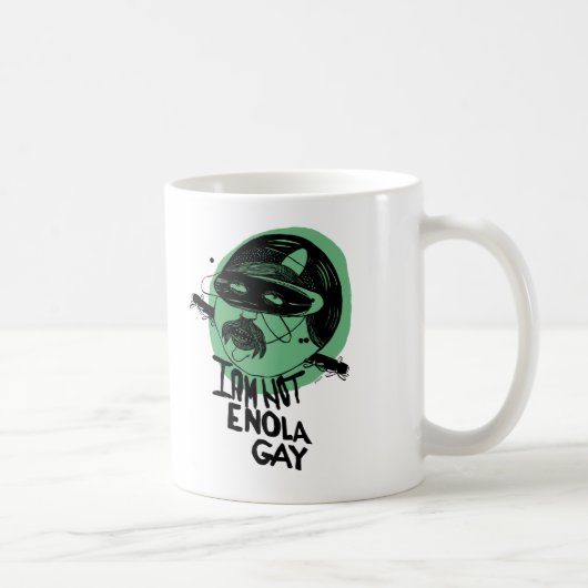 Enola homosexuelle klassische Tasse - Grün (Rechts)