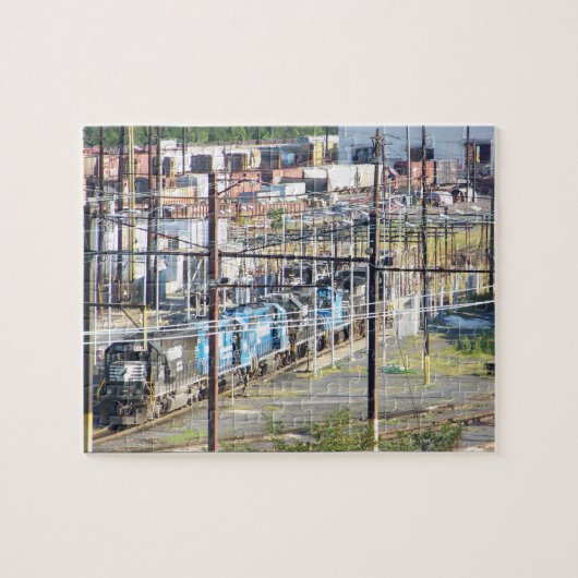 Enola Norfolk südliches Eisenbahn-Yard-Harrisburg Puzzle (Horizontal)