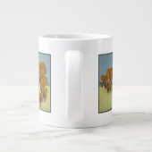 Enorm aber kümmerte sich Jumbo-Tasse (Rückseite)