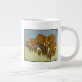Enorm aber kümmerte sich Jumbo-Tasse (Rechts)