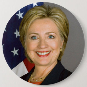 Enorm-groß Hillary Clinton-Knopf Button