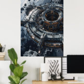 Enorme architektonische Schönheit - Atemberaubende Poster (Heimbüro)