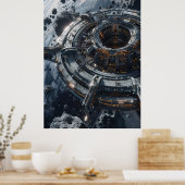 Enorme architektonische Schönheit - Atemberaubende Poster (Küche)