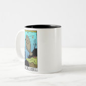 Enorme Manatis-Tasse Zweifarbige Tasse (Vorderseite Links)