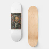 Enorme Riesen Deckz Art STRENGEREGELN Skateboard (Vorderseite)