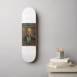 Enorme Riesen Deckz Art STRENGEREGELN Skateboard