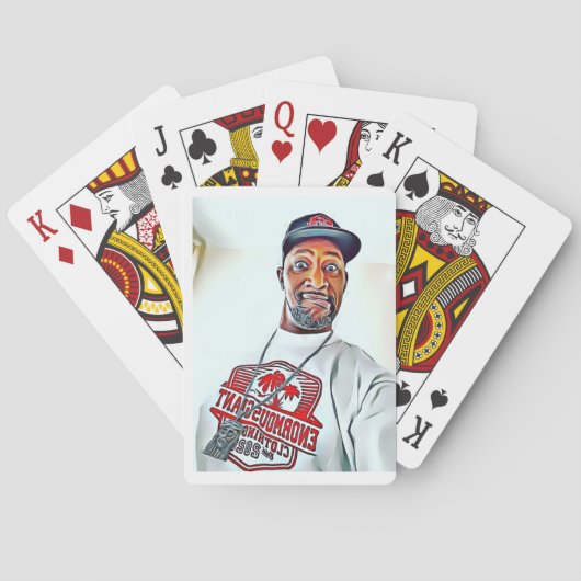 Enorme Riesenkleidung mit. Karten spielen Spielkarten (Rückseite)