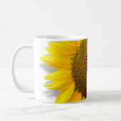 Enorme Sonnenblume, Herz innerhalb /Mug-Größe 11oz Kaffeetasse (Links)
