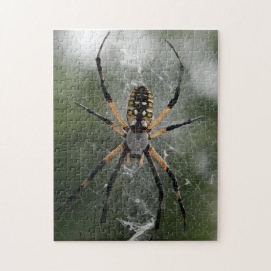 Enorme Spinne/Gelbu. SchwarzesArgiope Puzzle (Vertikal)