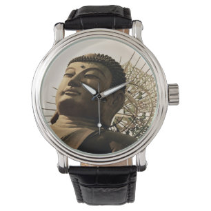 Enormer Buddha Armbanduhr