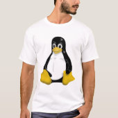 ENORMER KLASSIKER LINUXS TUX T-Shirt (Vorderseite)
