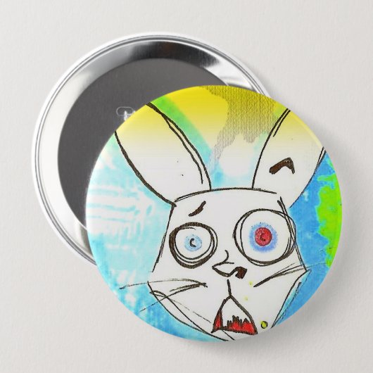 ENORMER KNOPF RABID3 BUTTON (Vorne & Hinten)