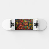 Enormer Riesen Deckz Art K.O. Skateboard (Horizontal)