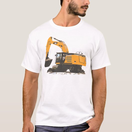 Enormer Schmutz-Bagger T-Shirt (Vorderseite)