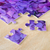Enormes Bündel lila und blaue Hydrangeas Puzzle (Seite)
