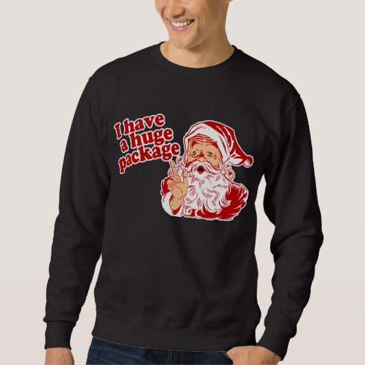 Enormes Paket Sankt Sweatshirt (Vorderseite)