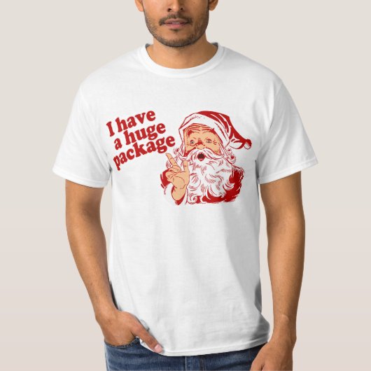 Enormes Paket Sankt T-Shirt (Vorderseite)