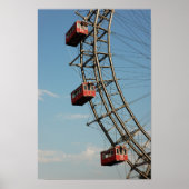 Enormous Red Ferris Wheel Poster (Vorne)