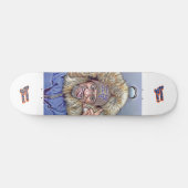 Enormous Riesenfellmantel, Albern Skateboard (Horizontal)