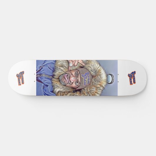 Enormous Riesenfellmantel, Albern Skateboard (Horizontal)