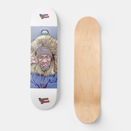 Enormous Riesenfellmantel, Albern Skateboard (Vorderseite)