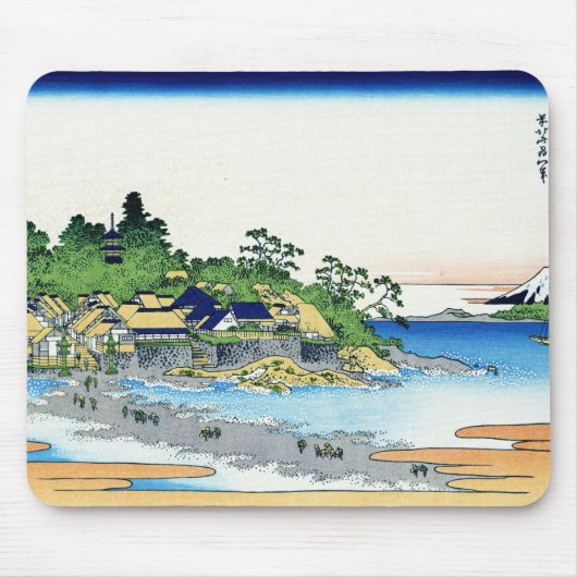 Enoshima in der Provinz Sagami Katsushika Hokusai Mousepad (Vorne)
