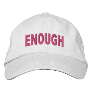 ENOUGH7 BESTICKTE KAPPE