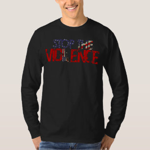 Enough End Gun Gewalt Genug Gun Kontrolle Orange T-Shirt