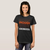 Enough End Gun Gewalt No Gun T-Shirt (Vorne ganz)
