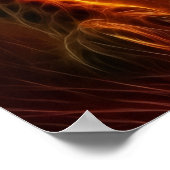 Enraged Cheetah Poster (Ecke)