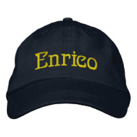 ENRICO Designerkappe für männliche Namen