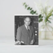 Enrico fermi postkarte (Stehend Vorderseite)