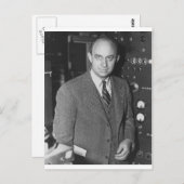 Enrico fermi postkarte (Vorne/Hinten)