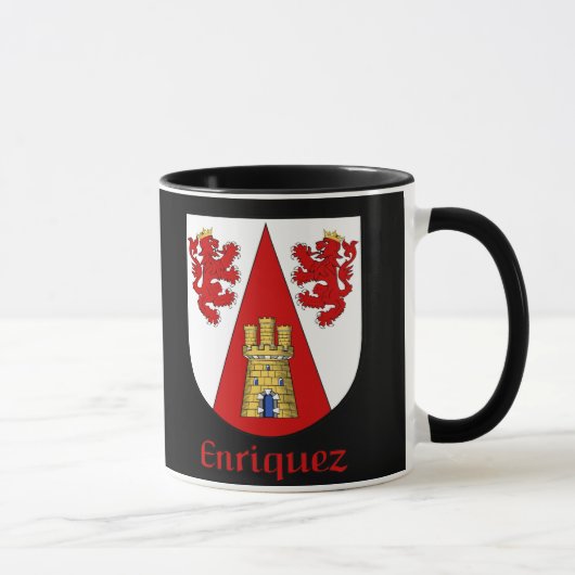 Enriquez Family Shield Tasse (Rechts)