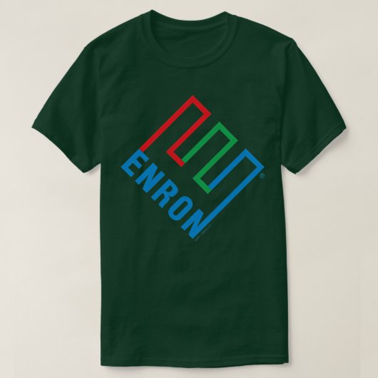 Enron Retro Vintag T-Shirt (Design vorne)