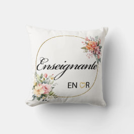 Enseiante Floral Kissen