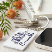 Ensemble Acrylic Keychain Schlüsselanhänger (Vorderseite rechts)