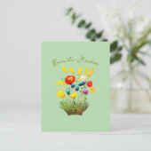 Ensemble Célébrons - Vintage Einladung (Stehend Vorderseite)